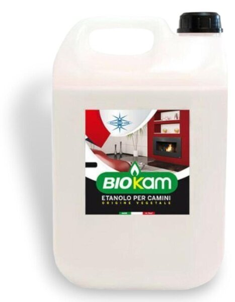 Bioetanolová nápl do krb a kamna na tekutý palivo s oteveným plamenem – 5 litr
