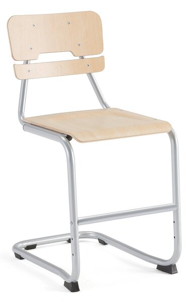 AJ Produkty Školní židle LEGERE I, výška 500 mm, bříza