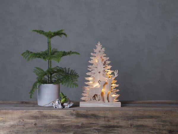 Eglo 410416 - LED Vánoční dekorace FAUNA 10xLED/0,03W/2xAA
