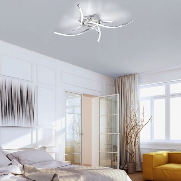 Paul Neuhaus 9144-55 - LED Stmívatelný přisazený lustr POLINA LED/27W/230V