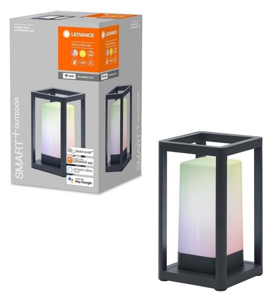 Ledvance - LED RGBW Stmívatelná venkovní lampa s power bankou LED/5W/230V Wi-Fi