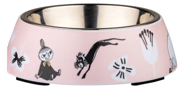 Muurla Miska pro psy Moomin Pets S, růžová