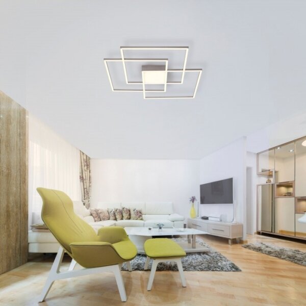 Leuchten Direkt 14713-55- LED Stmívatelný přisazený lustr ASMIN LED/45W/230V +DO
