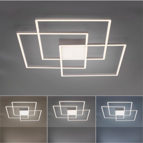 Leuchten Direkt 14713-55- LED Stmívatelný přisazený lustr ASMIN LED/45W/230V +DO
