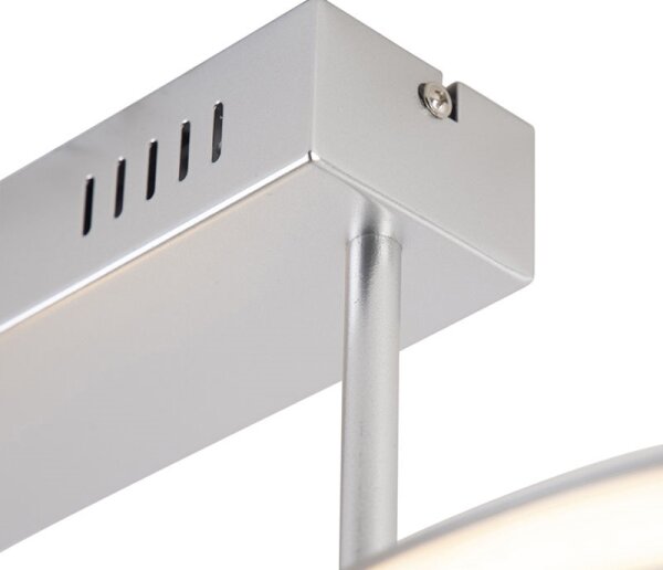 Leuchten Direkt 19032-21 - LED Stmívatelný přisazený lustr CURLS LED/25,8W/230V