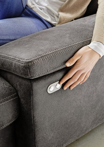 SEDACÍ SOUPRAVA, textil, šedá Beldomo System - Sedací soupravy