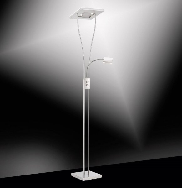 Leuchten Direkt 11776-55-LED Stmívatelná lampa HELIA LED/16,8W/230V + 2xLED/3,8W
