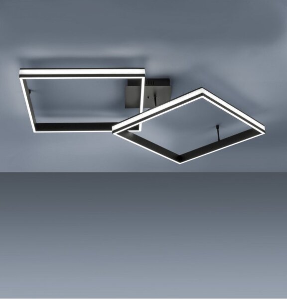 Leuchten Direkt 14700-18- LED Stmívatelný přisazený lustr ELIS 2xLED/19W/230V+DO