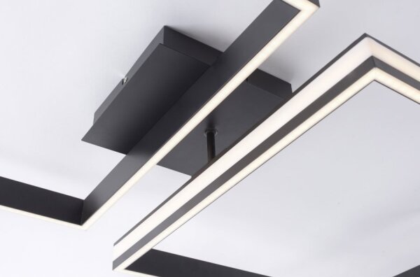 Leuchten Direkt 14700-18- LED Stmívatelný přisazený lustr ELIS 2xLED/19W/230V+DO