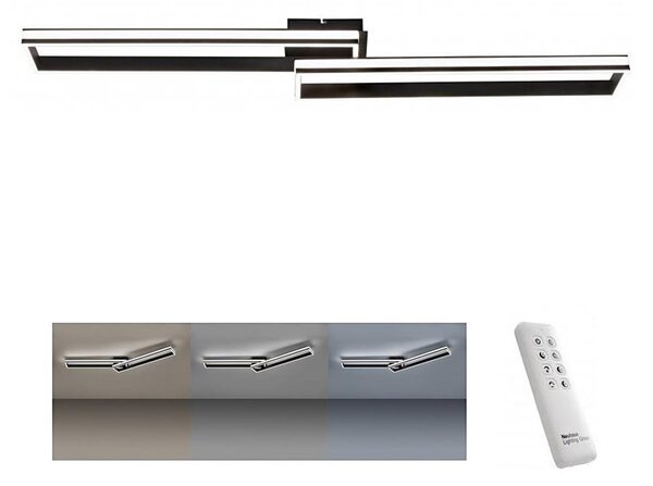 Leuchten Direkt 14701-18- LED Stmívatelný přisazený lustr ELIS 2xLED/19W/230V+DO