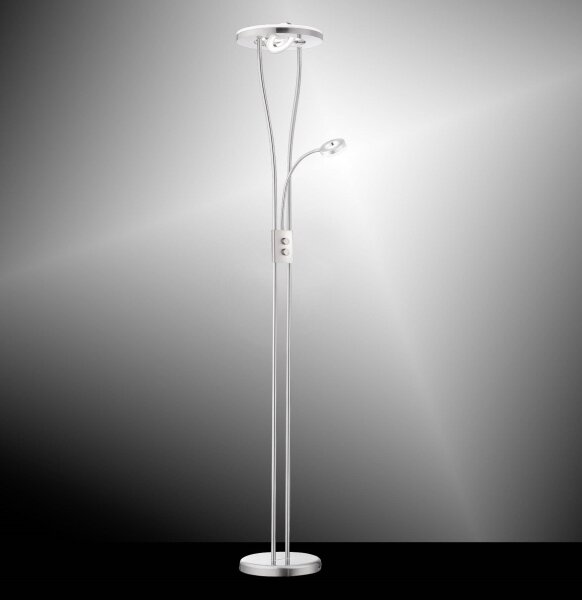 Leuchten Direkt 11778-55-LED Stmívatelná lampa HELIA LED/16,8W/230V + 2xLED/3,8W