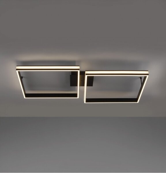 Leuchten Direkt 14700-18- LED Stmívatelný přisazený lustr ELIS 2xLED/19W/230V+DO