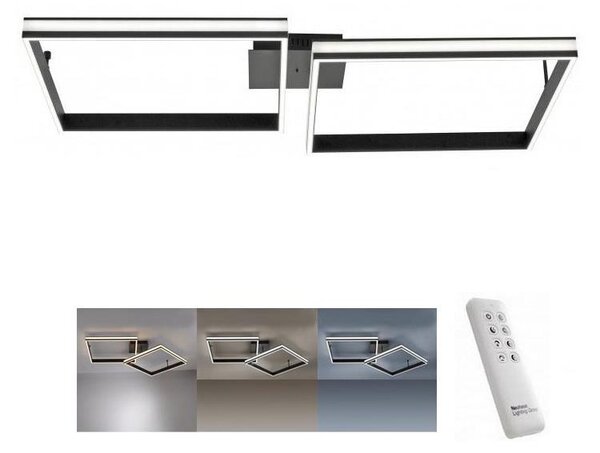 Leuchten Direkt 14700-18- LED Stmívatelný přisazený lustr ELIS 2xLED/19W/230V+DO