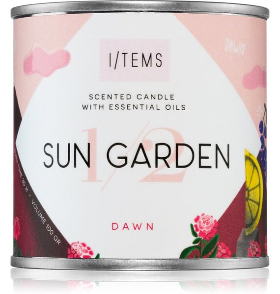 I/TEMS Artist Collection 1/2 Sun Garden vonná svíčka 100 g