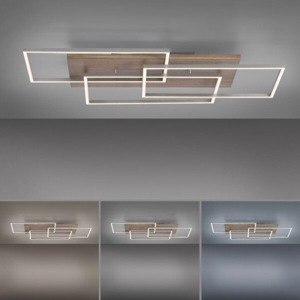 Paul Neuhaus 8330-79 - LED Stmívatelný přisazený lustr PALMA 3xLED/12W/230V + DO