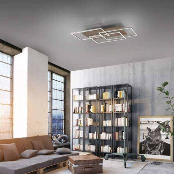 Paul Neuhaus 8330-79 - LED Stmívatelný přisazený lustr PALMA 3xLED/12W/230V + DO