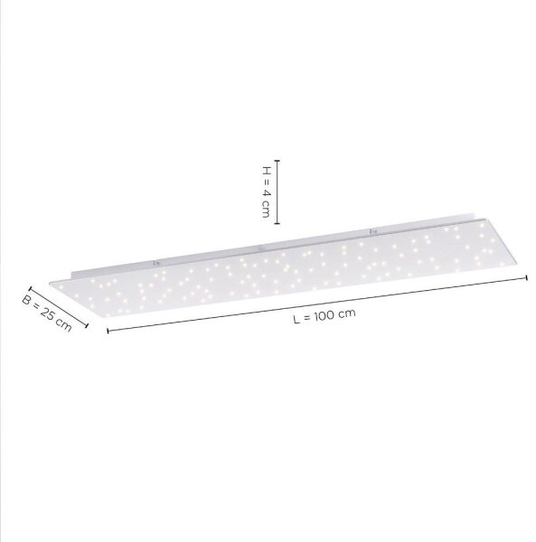 Leuchten Direkt 14672-55 - LED Stmívatelné svítidlo SPARKLE LED/18W/230V + DO