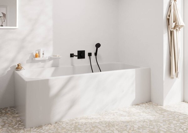 Hansgrohe Tecturis E Vanový výtok, matná černá 73410670