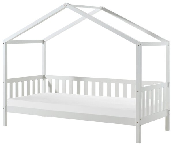 DĚTSKÁ POSTEL SE STŘÍŠKOU, 90/200 cm bílá MID.YOU - Dětské postele, Online Only