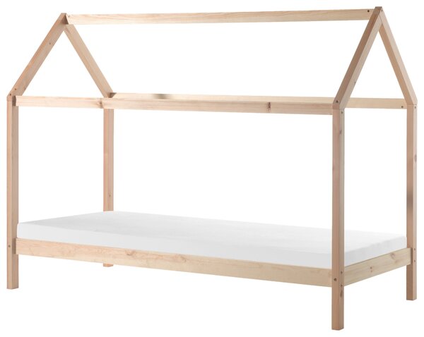 DĚTSKÁ POSTEL SE STŘÍŠKOU, 90/200 cm barvy borovice MID.YOU - Dětské postele, Online Only