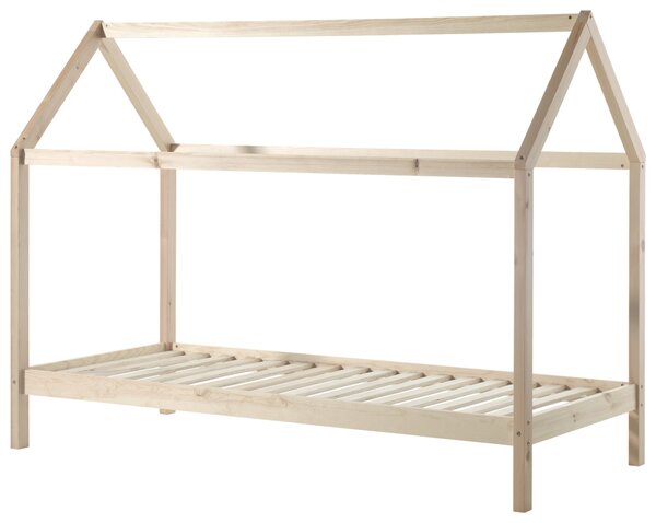 DĚTSKÁ POSTEL SE STŘÍŠKOU, 90/200 cm barvy borovice MID.YOU - Dětské postele, Online Only