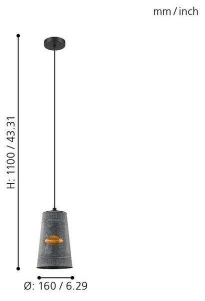 EGLO Stolní svítidlo PERSLEY EGLO 44107