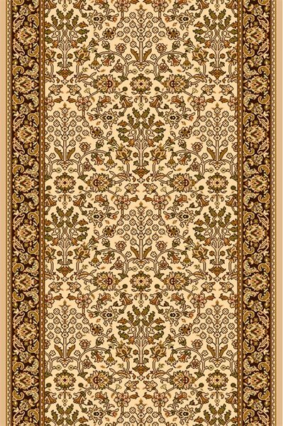 Běhoun vlněný Agnella Isfahan Itamar Krémový Šíře: 70 cm