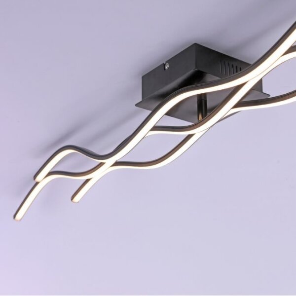 Leuchten Direkt 15167-18-LED Přisazený lustr WAWE 2xLED/12,5W/230V+LED/17W