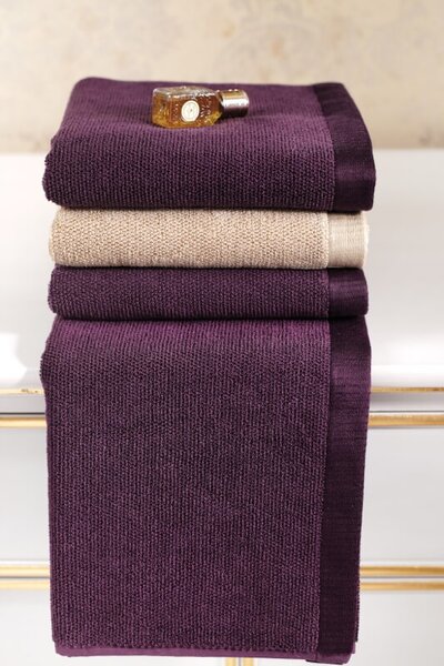 Dárková sada ručník a osuška LORD - Modrá, Soft Cotton