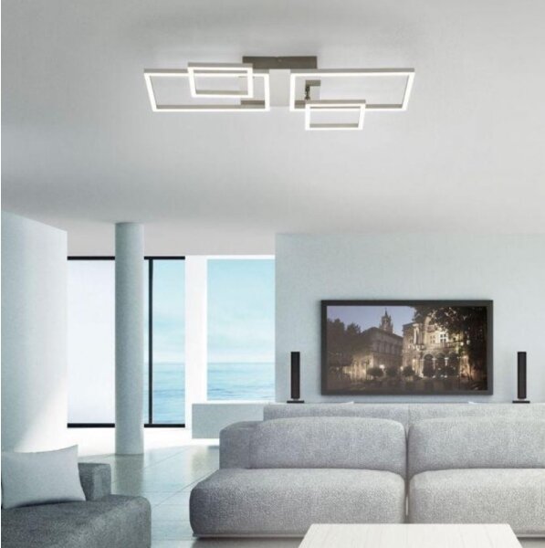 Leuchten Direkt 14030-55 - LED Přisazený lustr IVEN 2xLED/12W/230V + 2xLED/5,5W