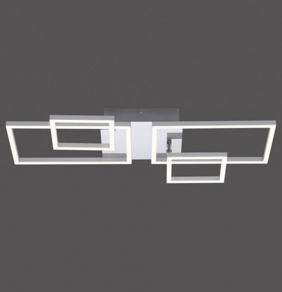Leuchten Direkt 14030-55 - LED Přisazený lustr IVEN 2xLED/12W/230V + 2xLED/5,5W