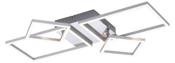 Leuchten Direkt 14030-55 - LED Přisazený lustr IVEN 2xLED/12W/230V + 2xLED/5,5W