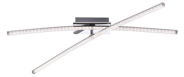 Leuchten Direkt 11292-17 - LED Přisazený lustr SIMON 2xLED/8W/230V lesklý chrom