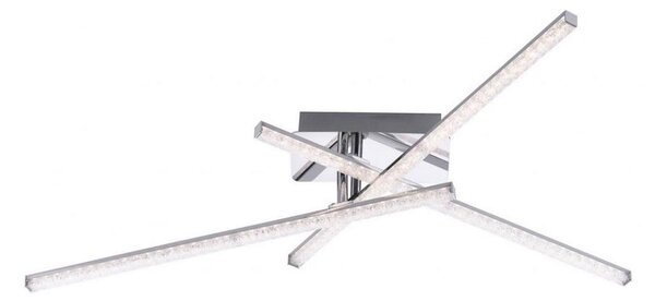 Leuchten Direkt 11293-17 - LED Přisazený lustr SIMON 3xLED/5W/230V lesklý chrom