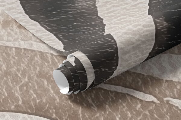 Fototapety Jemná abstrakce s přírodními texturami v neutrálních odstínech, Fototapety černobílé, w09801 : uwalls.cz