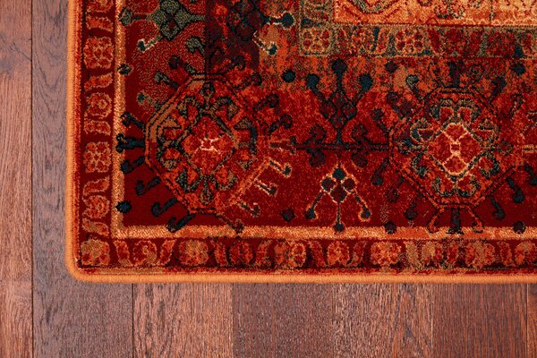 Kusový koberec vlněný Dywilan Polonia Pamuk Red 2 Rozměr: 66x100 cm