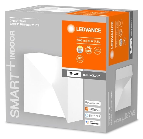 Ledvance - LED Stmívatelné nástěnné svítidlo SMART+ SWAN LED/23W/230V Wi-Fi