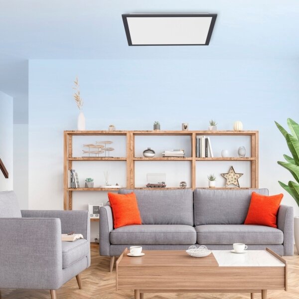 Leuchten Direkt 14755-18- LED Stmívatelné stropní svítidlo FLAT LED/28W/230V +DO