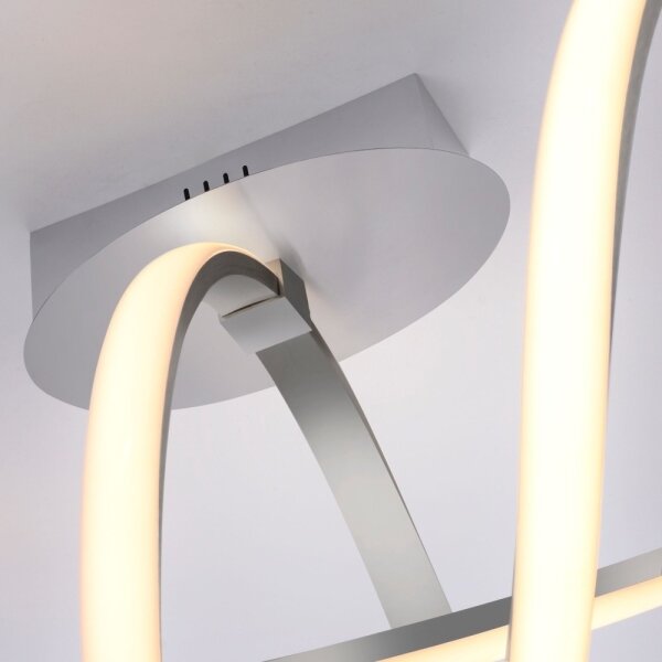 Leuchten Direkt 15403-95 - LED Stmívatelný přisazený lustr MARIA LED/16W/230V