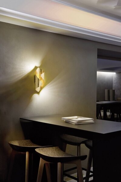 Paul Neuhaus 9030-12 - LED Nástěnné svítidlo NEVIS LED/6W/230V zlatá
