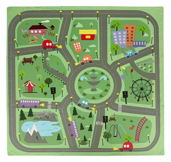 Aga4Kids Pěnová podložka Puzzle DS534 9ks