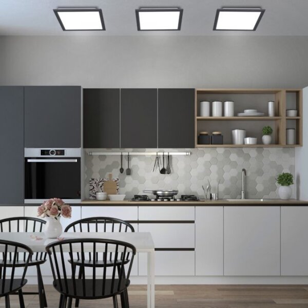 Leuchten Direkt 14754-18- LED Stmívatelné stropní svítidlo FLAT LED/20W/230V +DO