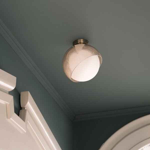 Ideal lux 366579 přisazené stropní svítidlo BLOOM E27 | bronz