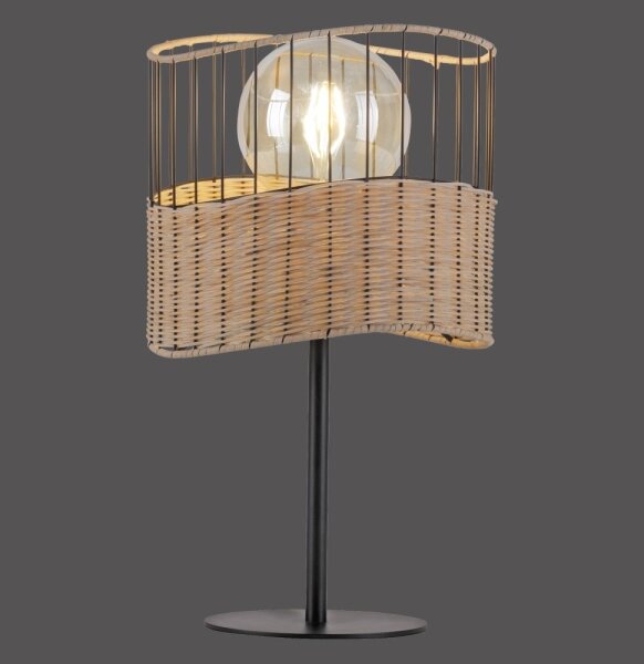 Leuchten Direkt 11150-79 - Stolní lampa REED 1xE27/60W/230V
