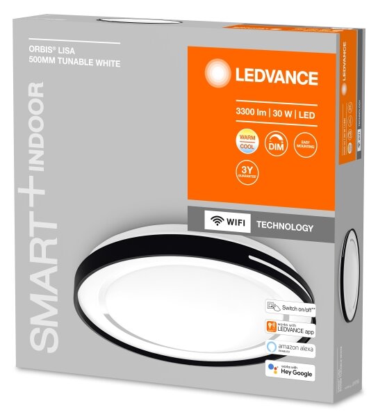 Ledvance - LED Stmívatelné stropní svítidlo SMART+ ORBIS LED/30W/230V Wi-Fi