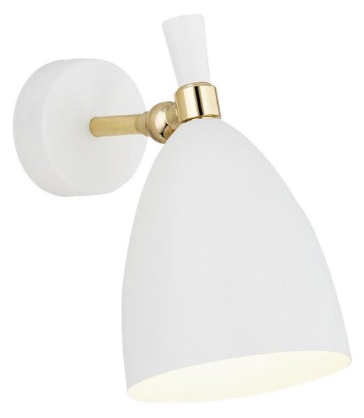 Argon 4699 - Nástěnné svítidlo CHARLOTTE 1xE27/15W/230V bílá/zlatá