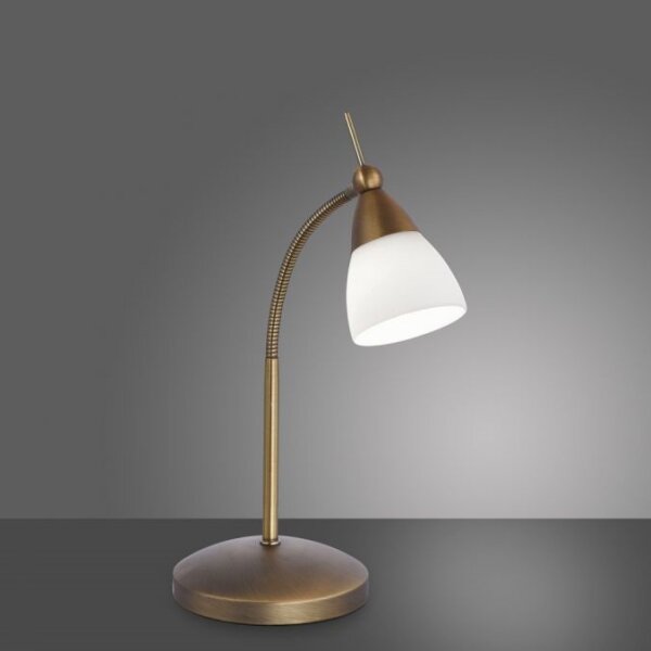 Paul Neuhaus 4001-11 - LED Stmívatelná stolní lampa PINO 1xG9/3W/230V měď