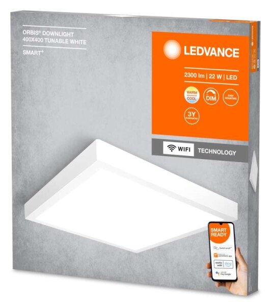 Ledvance - LED Stmívatelné stropní svítidlo SMART+ DOWNLIGHT LED/22W/230V Wi-Fi