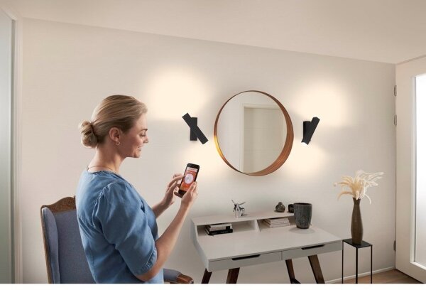 Ledvance - LED Stmívatelné nástěnné svítidlo SMART+ CROSS 2xLED/6W/230V Wi-Fi