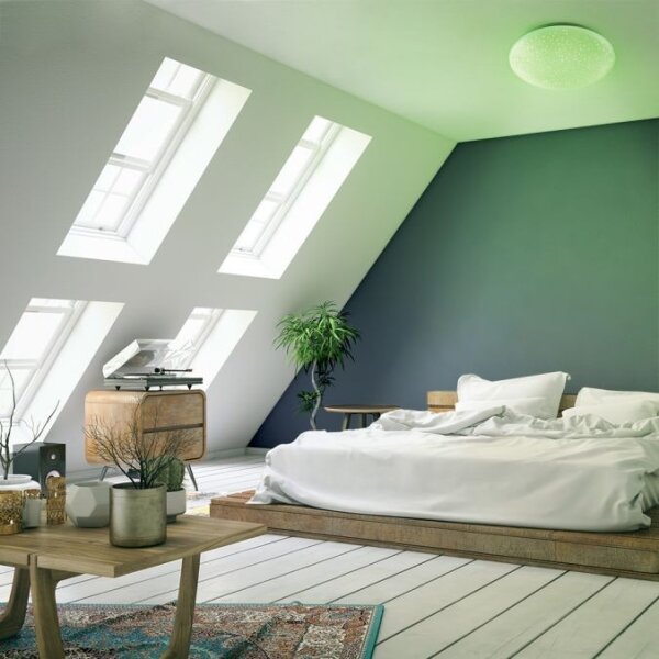 Leuchten Direkt 14241-16 - LED RGB Stmívatelné svítidlo SKYLER LED/5,6W/230V +DO